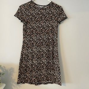 American Eagle Stretchy Cheetah Dress